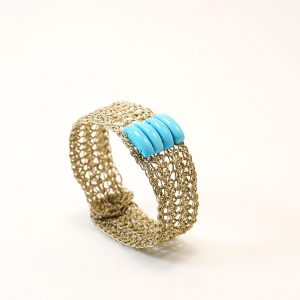 Handcrafted  Bracellet with Turquoise