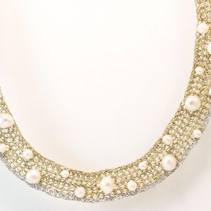 Handcrafted Necklace with Pearl