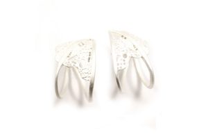Handmade Silver Gold Plated  Earrings